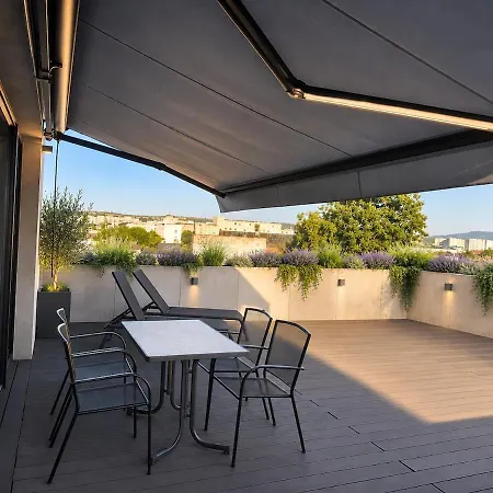 8-apartman S Terasou Nad Mestom - Atrium Living * Košice