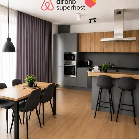 8-apartman S Terasou Nad Mestom - Atrium Living דירה *